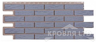 Фасадная панель ТЕХОСНАСТКА  Саман- SIDING Серый