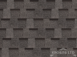Гибкая ламинированная черепица Дёке серия ORIGINAL  Коллекция DRAGON цвет Титан