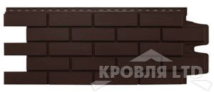 Фасадная панель Grand Line "Клинкерный кирпич" Стандарт Коричневый