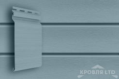 Сайдинг виниловый GL Natural-Брус  Color Plus голубой 3,0 м