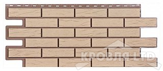 Фасадная панель ТЕХОСНАСТКА  Саман- SIDING Желтый