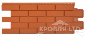 Фасадная панель Grand Line "Клинкерный кирпич" Стандарт Терракотовый