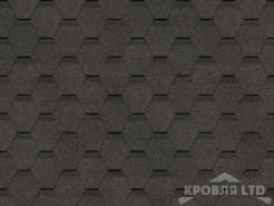 Гибкая черепица Дёке серия ORIGINAL коллекция Шестигранник цвет Серый