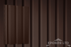 Сайдинг виниловый  GL Рейка Acryl цвет темный дуб 3м